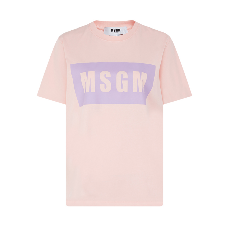 MSGM 粉色女士T恤 3241MDM520-227298-11商品第1张图片规格展示