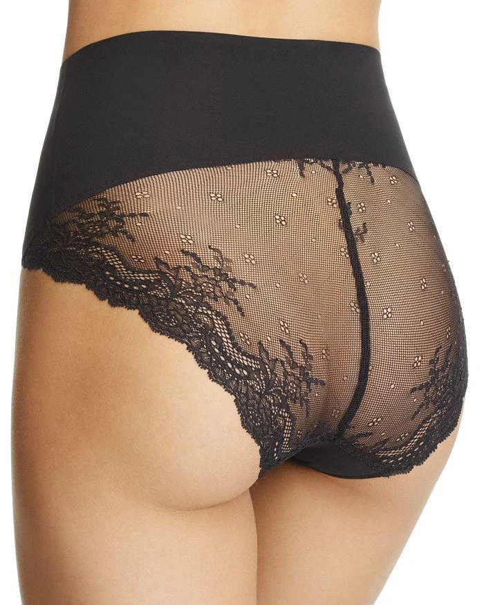 商品SPANX|Undie-tectable Lace Cheeky Hi-Waist Briefs,价格¥180,第2张图片详细描述