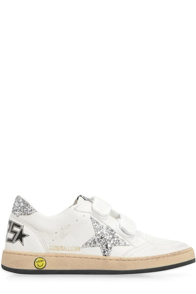 商品Golden Goose|Golden Goose Kids Ball Star Glitter Detailed Sneakers,价格¥1219,第1张图片