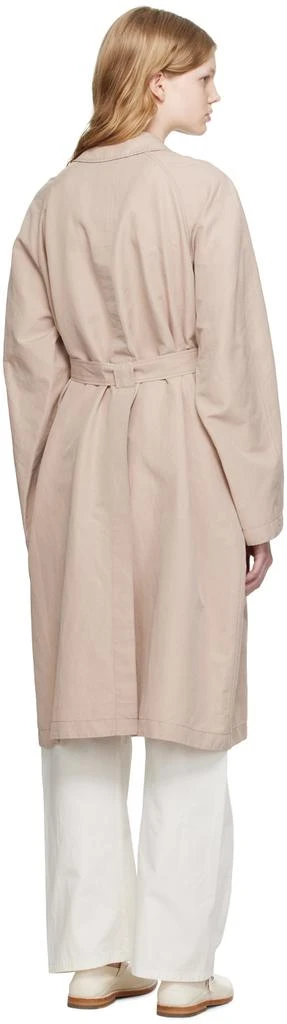 商品Lemaire|Beige Belted Lightweight Coat,价格¥2642,第3张图片详细描述