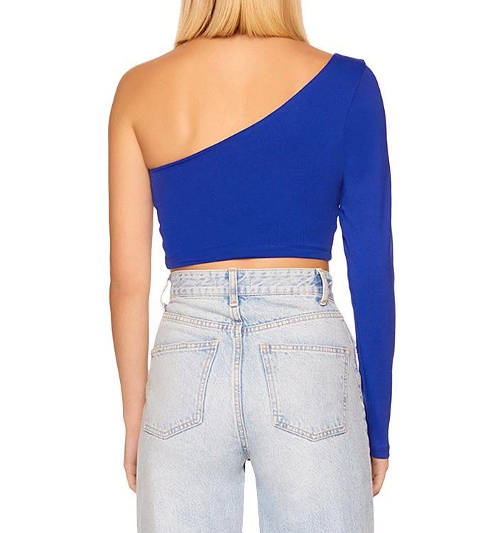 商品Susana Monaco|One Shoulder Crop Top,价格¥826,第2张图片详细描述