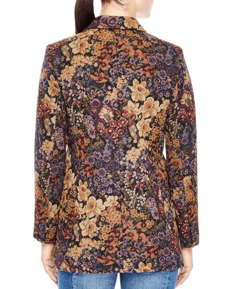 商品Sandro|Alma Floral Jacquard Jacket ,价格¥1925,第2张图片详细描述