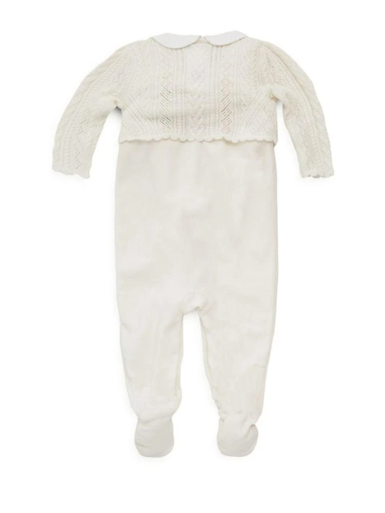 商品Ralph Lauren|Ralph Lauren - Baby's 3-Piece Bodysuit, Cardigan & Overall Set,价格¥373,第2张图片详细描述