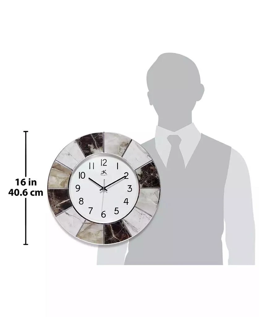 商品Infinity Instruments|Modern Marble Wall Clock,价格¥457,第4张图片详细描述