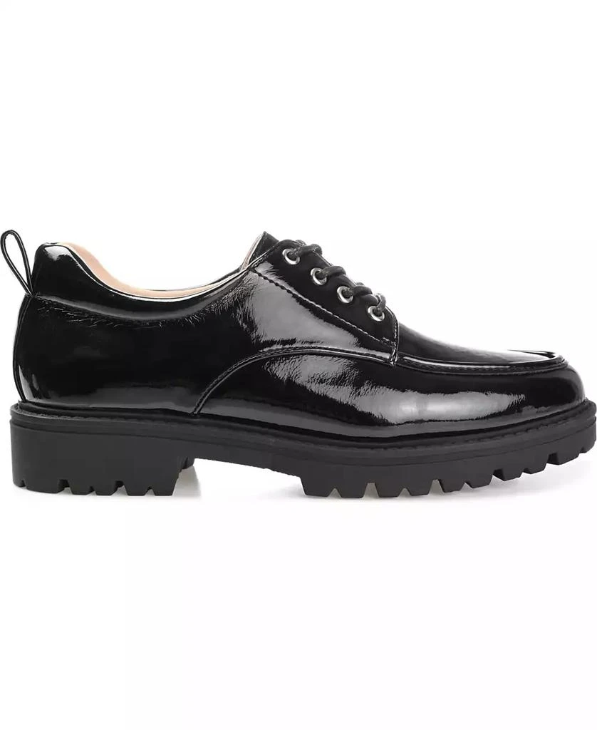 商品Journee Collection|Women's Zina Lace Up Lug Sole Oxfords,价格¥528,第2张图片详细描述