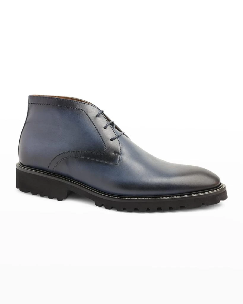 商品Bruno Magli|Men's Vicolo Leather Chukka Booties,价格¥3514,第2张图片详细描述