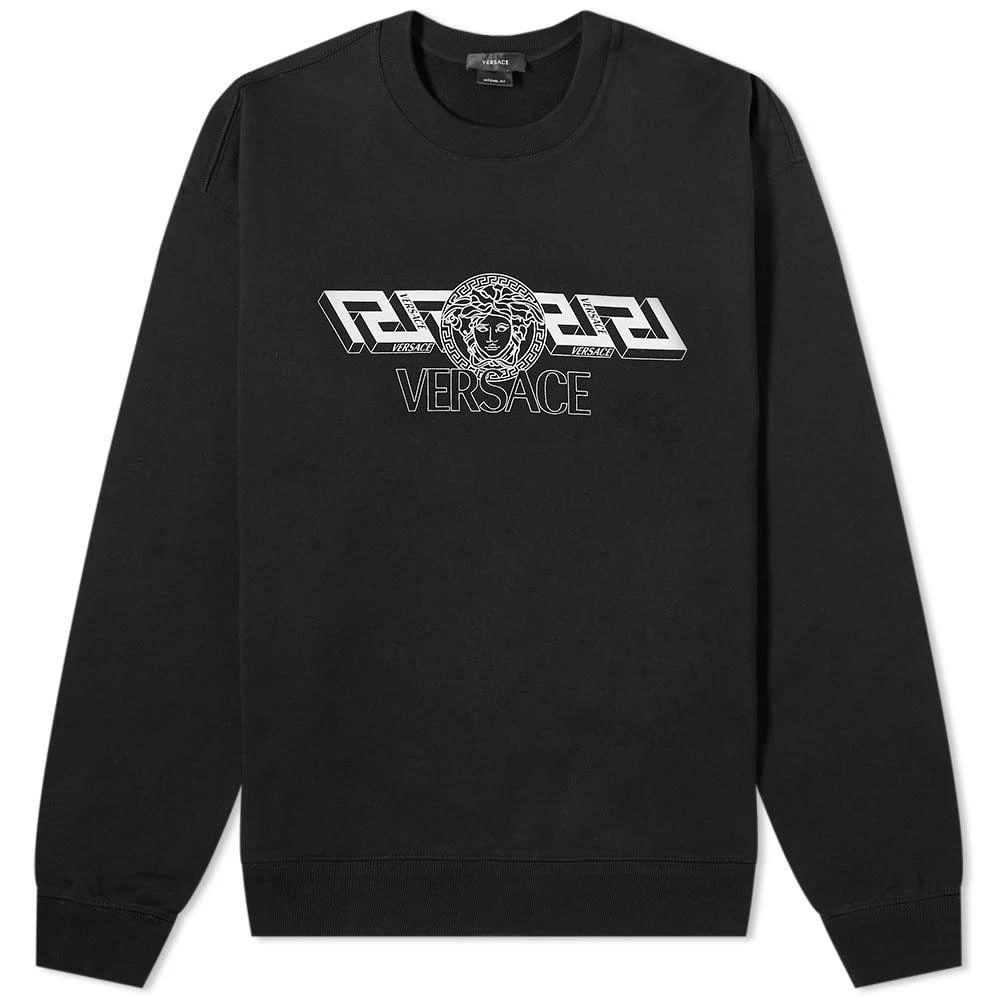 商品Versace|Versace New Logo Crew Sweat,价格¥2061,第1张图片