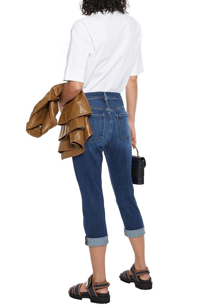 Le Pixie Beau cropped mid-rise skinny jeans商品第1张图片规格展示