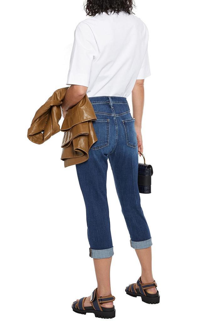 商品FRAME|Le Pixie Beau cropped mid-rise skinny jeans,价格¥510,第1张图片