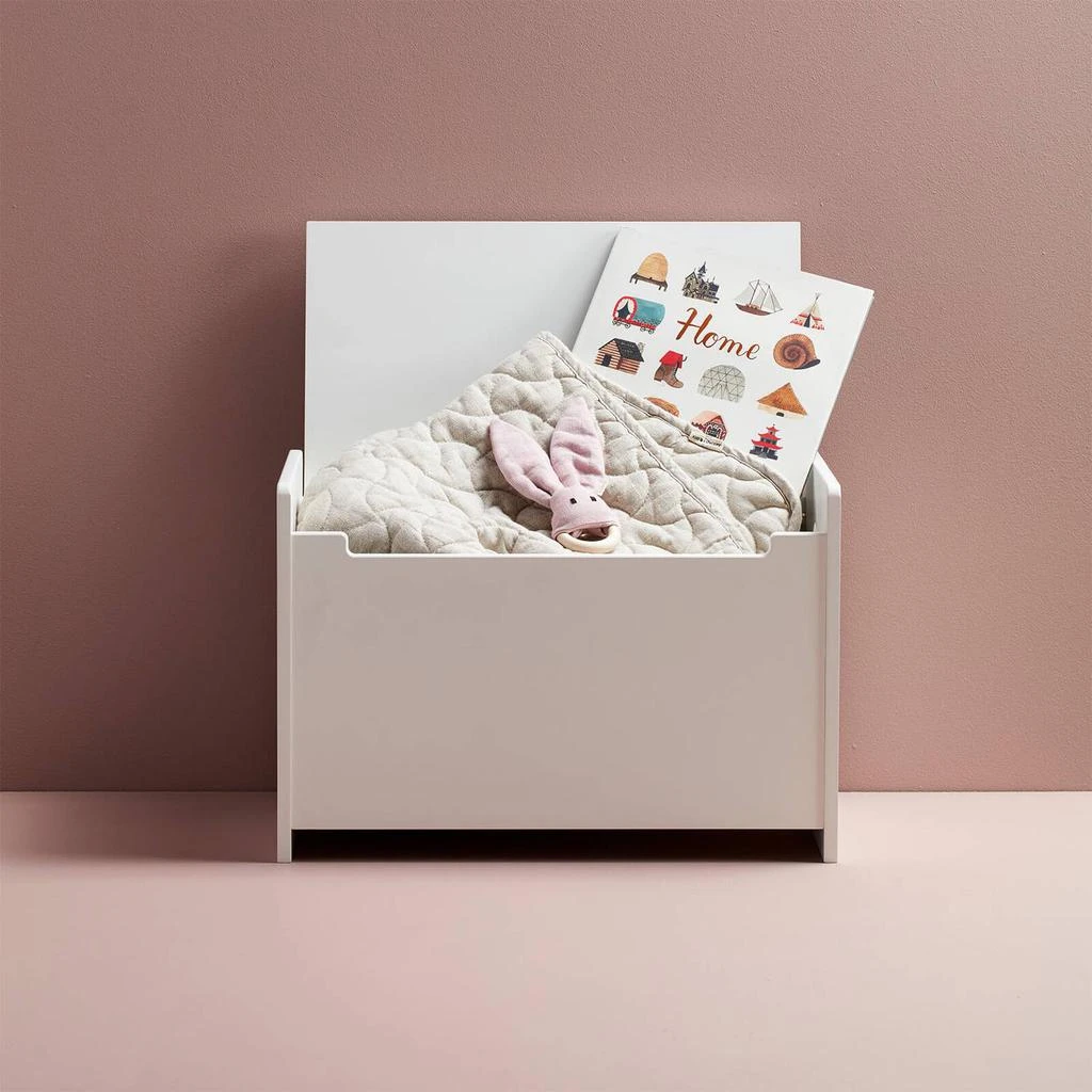 商品Kids Concept|Kids Concept Star Toy Chest - White,价格¥750,第2张图片详细描述