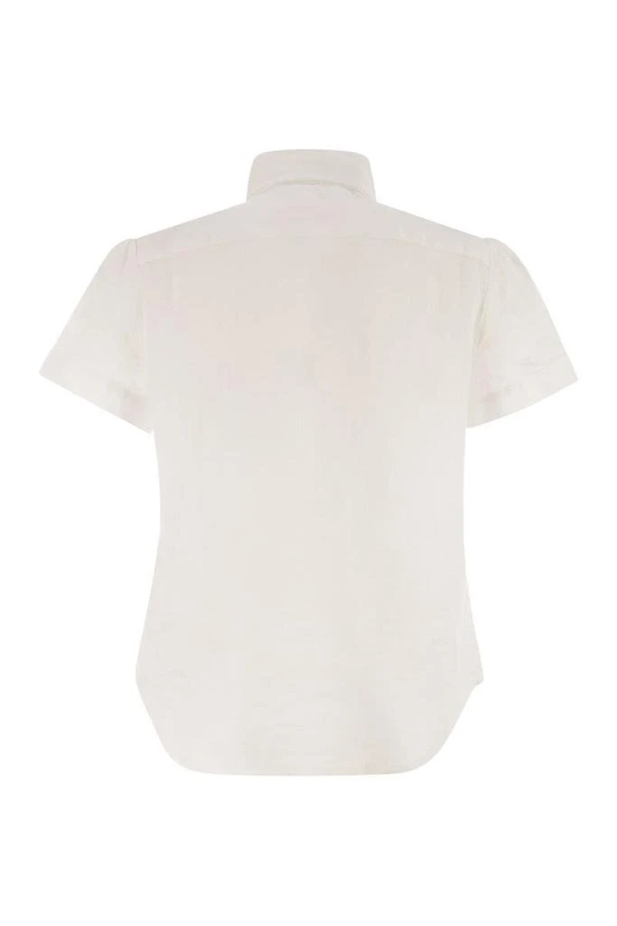 商品Ralph Lauren|LINEN SHORT-SLEEVED SHIRT,价格¥1485,第2张图片详细描述
