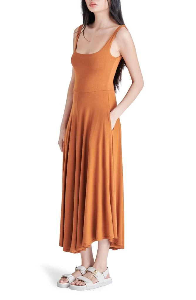 商品Steve Madden|Jayden Scoop Neck Midi Dress,价格¥247,第3张图片详细描述