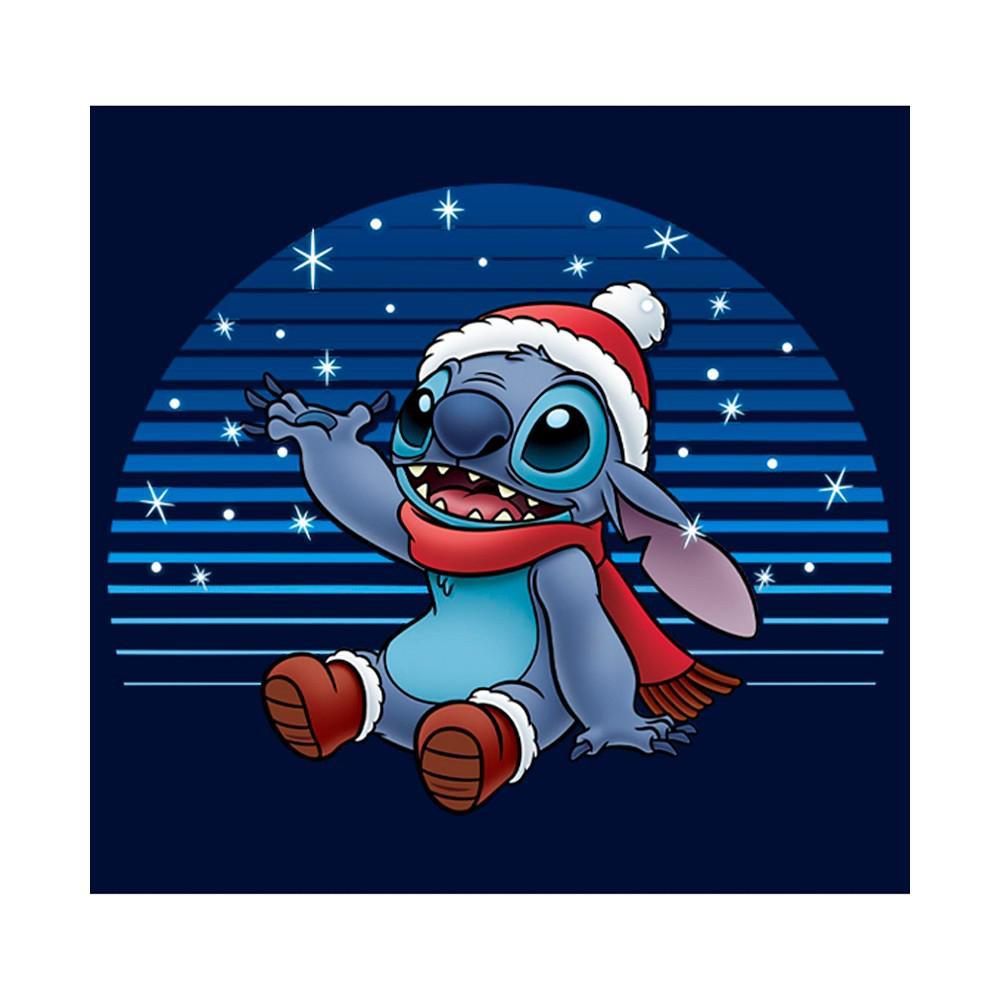 商品Disney|Boy's Lilo & Stitch Catching Snow  Child T-Shirt,价格¥191,第4张图片详细描述