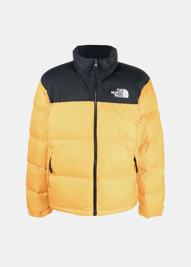 The North Face Orange & Black Men's 1996 Retro Nuptse Jacket 布