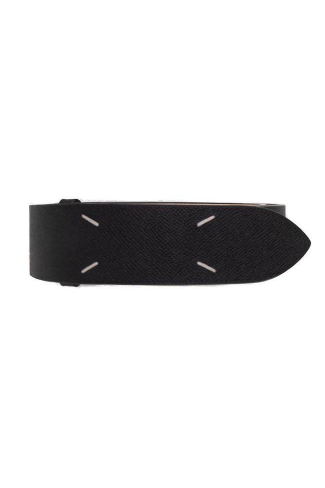 Maison Margiela Logo Embroidered Four-Stitch Belt商品第1张图片规格展示