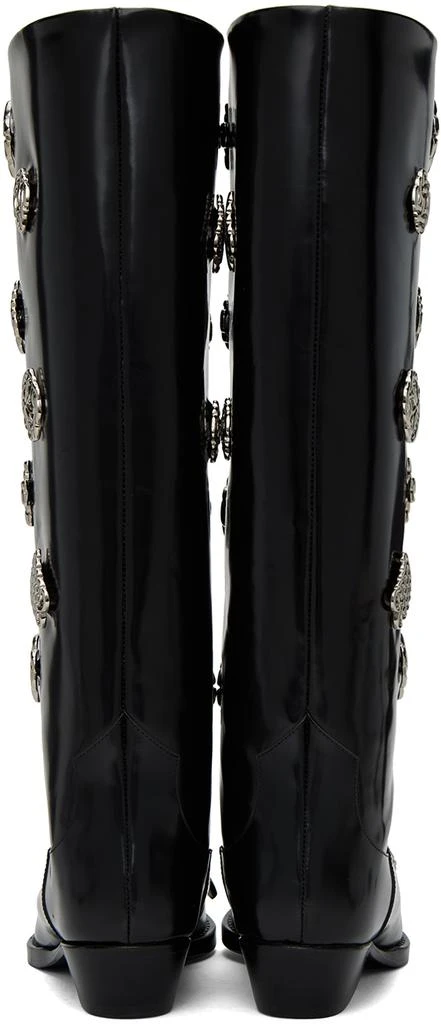 商品Toga Pulla|SSENSE Exclusive Black Tall Boots,价格¥4570,第2张图片详细描述