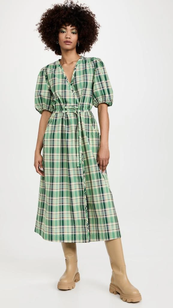 商品Derek Lam|Derek Lam 10 Crosby Tiana 系腰带裹身连衣裙,价格¥920,第2张图片详细描述