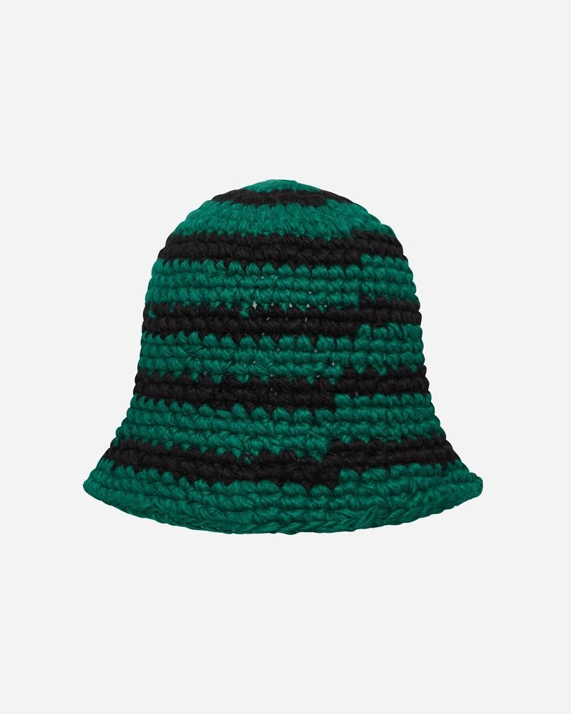 商品STUSSY|Swirl Knit Bucket Hat Forest,价格¥428,第4张图片详细描述