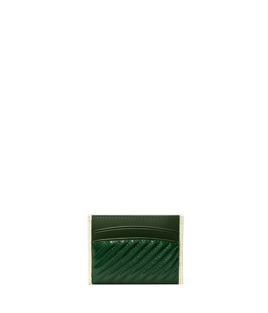 商品Tory Burch|Robinson Patent Puffy Quilted Card Case,价格¥733,第2张图片详细描述