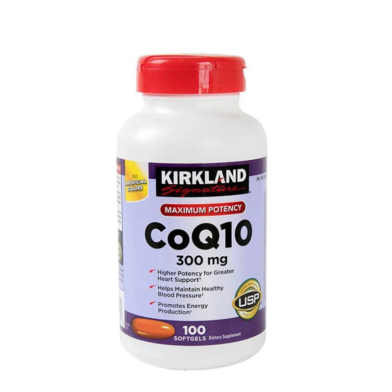 商品Kirkland|柯可兰Kirkland CoQ10辅酶Q10，100粒,价格¥781,第1张图片