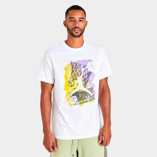 商品Jordan|Men's Jordan Brand Collage Graphic T-Shirt,价格¥149,第3张图片详细描述