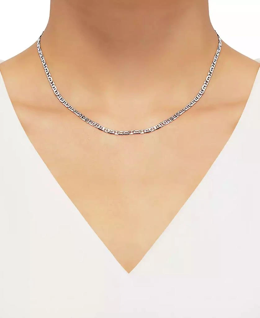 商品Giani Bernini|Mariner Link 18" Chain Necklace in Sterling Silver,价格¥1490,第2张图片详细描述