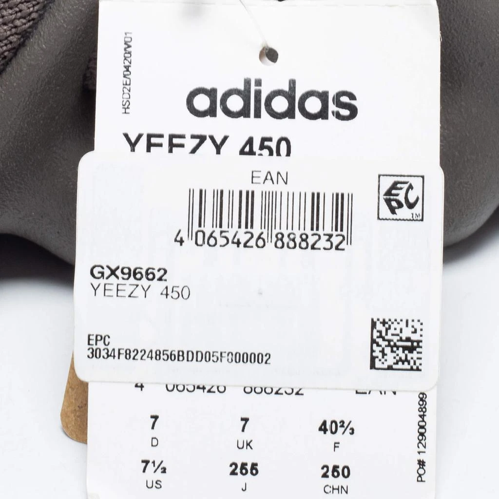 Yeezy x Adidas Olive Grey Knit Fabric Yeezy Boost 450 Cinder Sneakers Size 40 2/3 商品