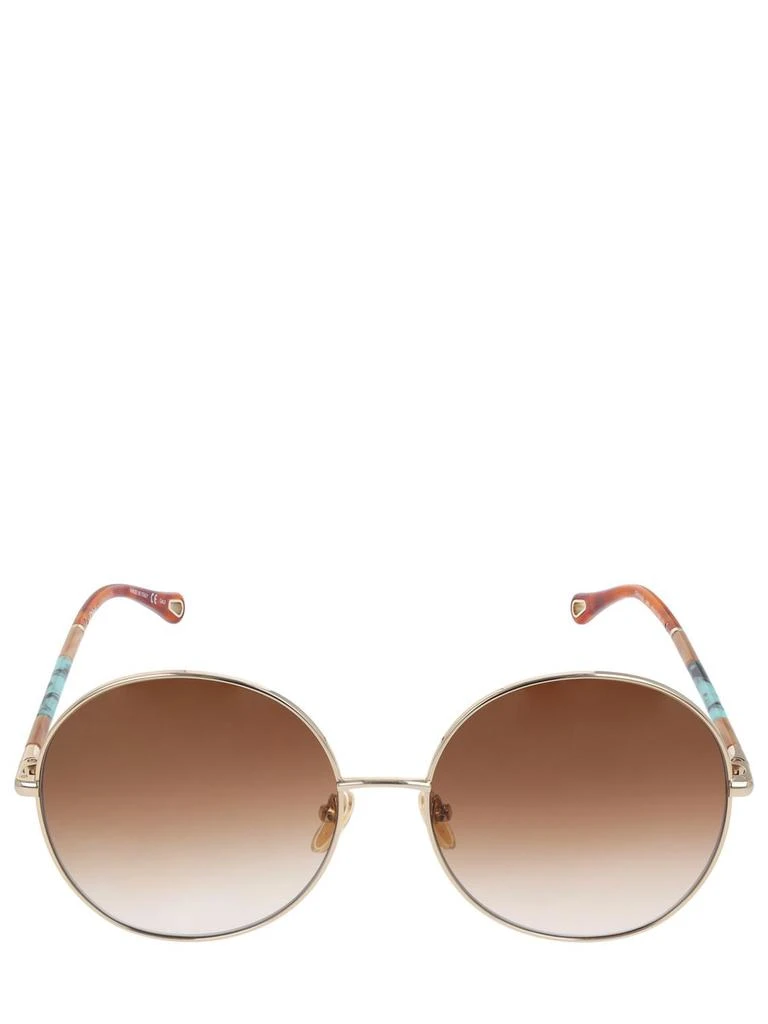 商品Chloé|Ulys Round Metal Sunglasses,价格¥3799,第1张图片