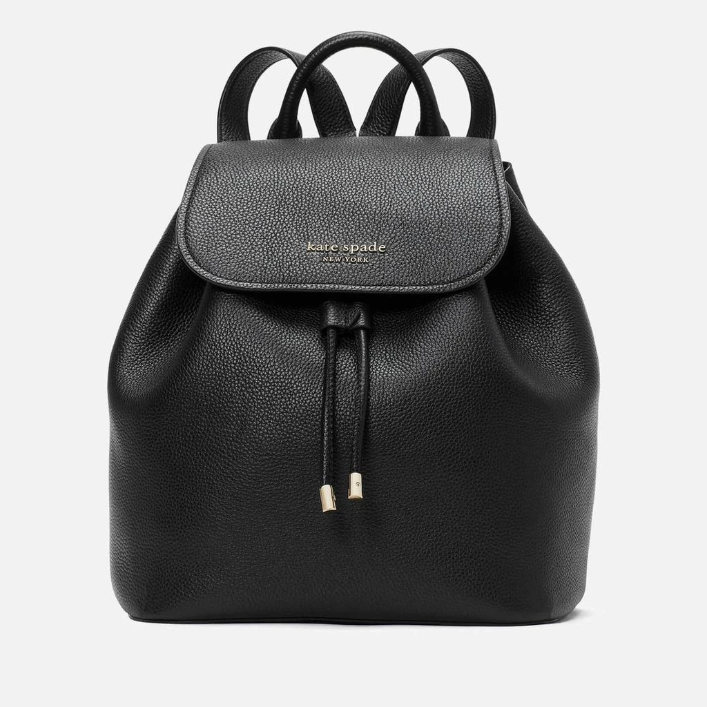 商品Kate Spade|Kate Spade New York Women's Sinch Flap Backpack - Black,价格¥1890,第1张图片