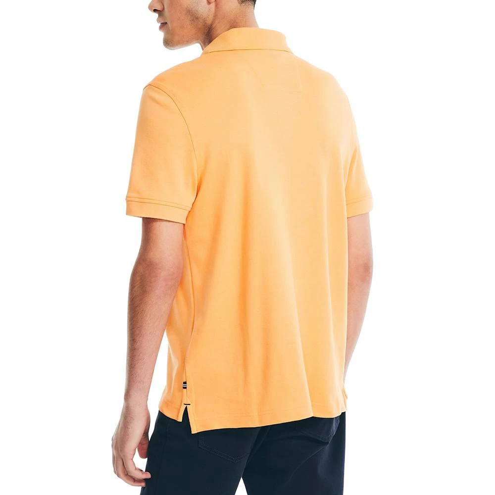 商品Nautica|Men's Classic-Fit Soft Stretch Interlock Polo,价格¥262,第2张图片详细描述