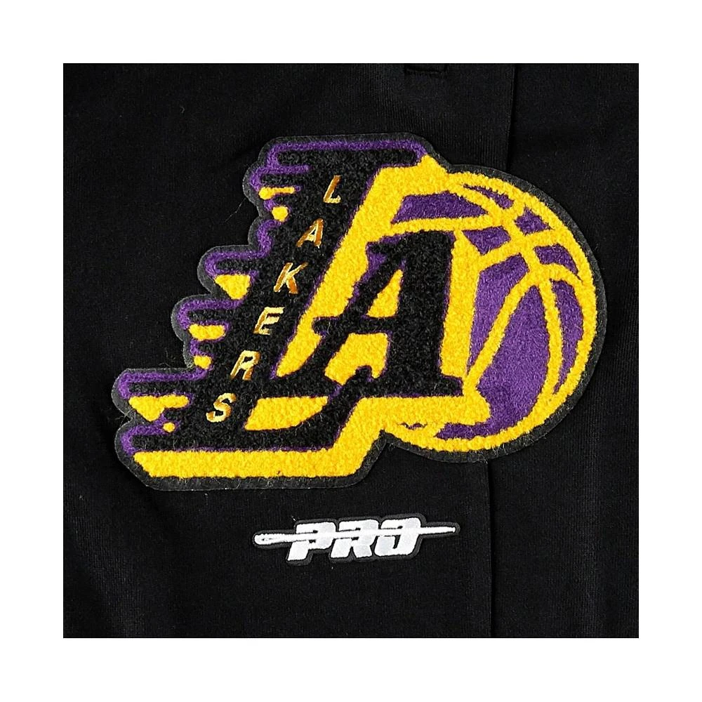 商品Pro Standard|Men's Black Los Angeles Lakers Mash Up Capsule Sweatpants,价格¥741,第5张图片详细描述