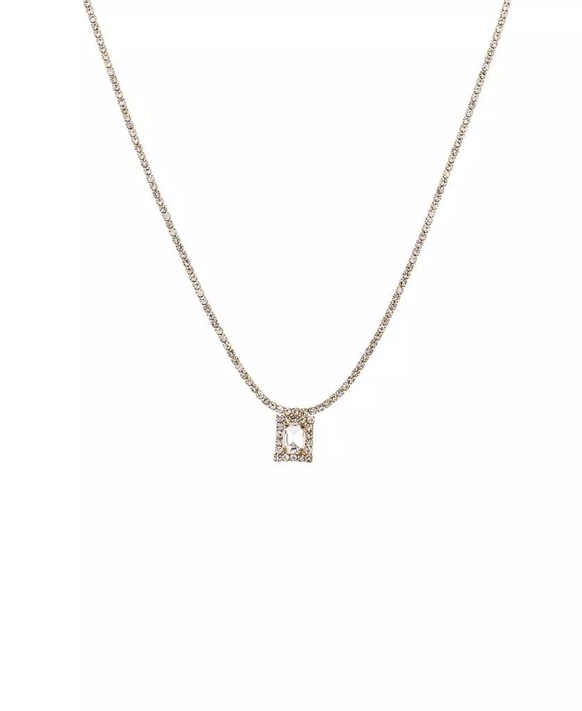 商品Ettika Jewelry|Minimal Glass 18K Gold Plated Adjustable Necklace,价格¥335,第2张图片详细描述