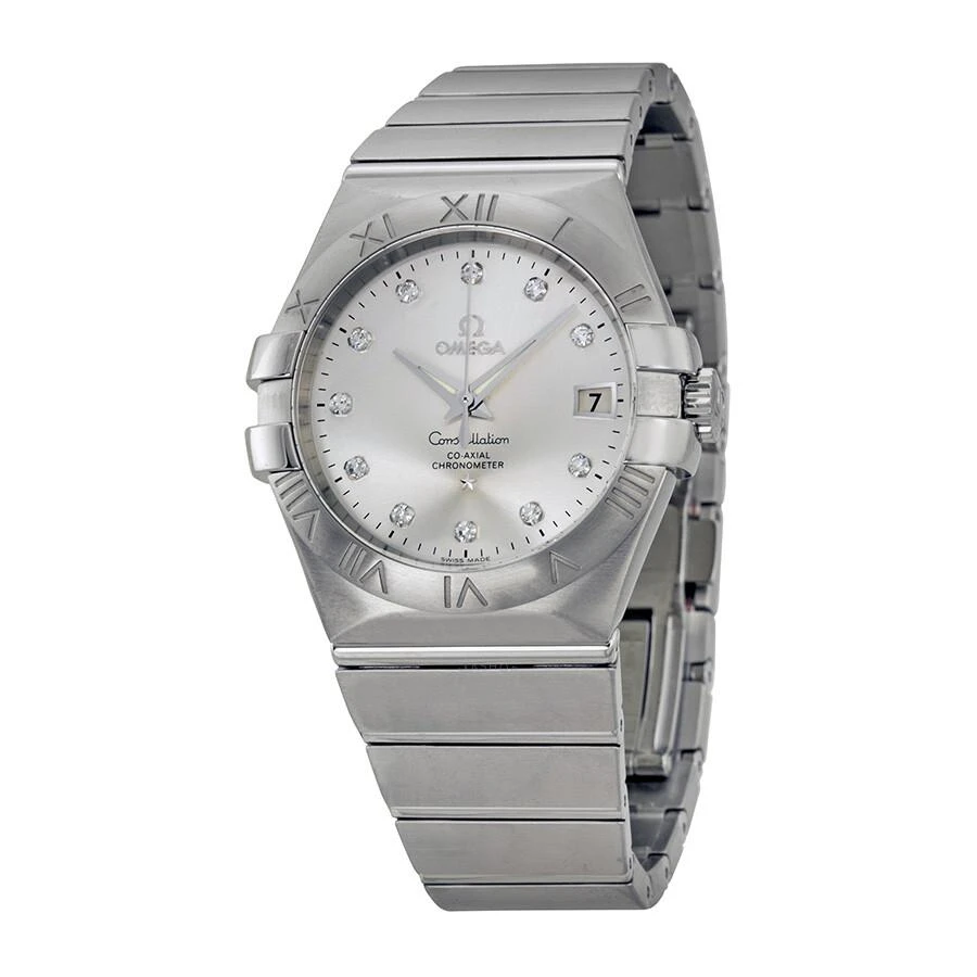 商品Omega|Constellation Automatic Diamond Dial Unisex Watch 123.10.35.20.52.001,价格¥22602,第1张图片