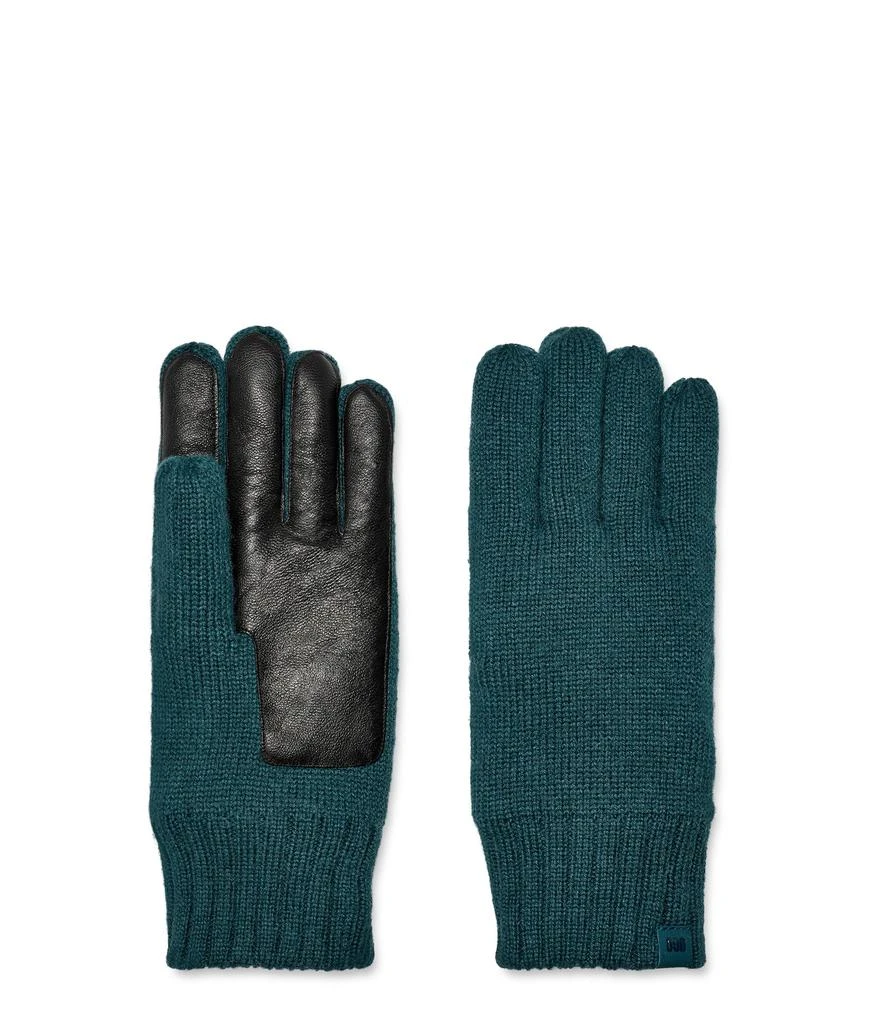 商品UGG|Knit Smart Gloves with Conductive Leather Palm and Recycled Microfur Lining,价格¥496,第1张图片