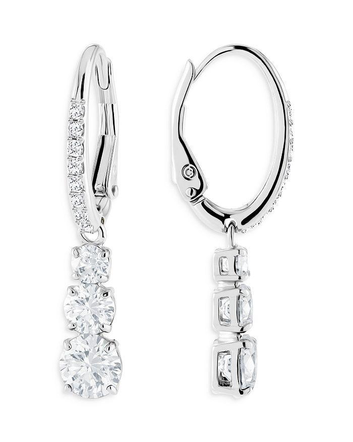 商品Swarovski|Attract Trilogy Drop Earrings,价格¥851,第4张图片详细描述