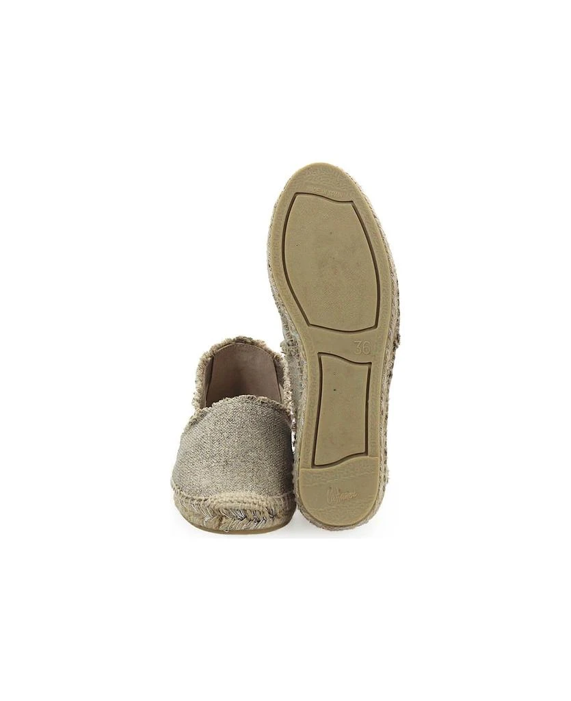 商品CASTAÑER|Castañer Kito Platinum Gold Espadrilles,价格¥995,第4张图片详细描述