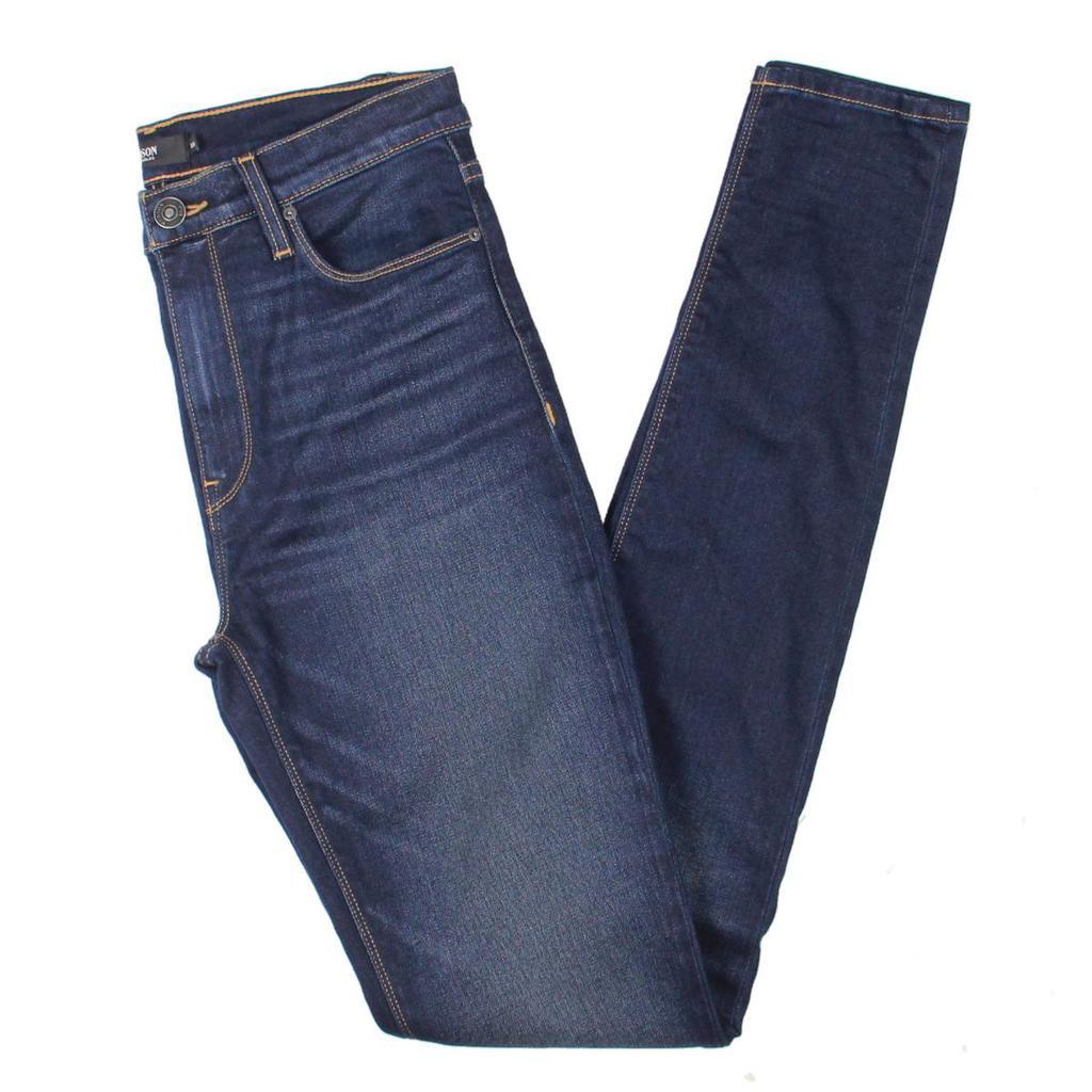 商品Hudson|Hudson Womens Barbara High Rise Modal Blend Skinny Jeans,价格¥655,第1张图片