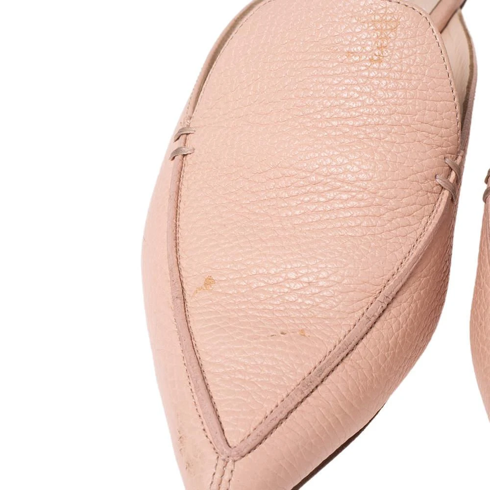 Nicholas Kirkwood Pink Leather Beya Mule Sandals Size 38.5 商品