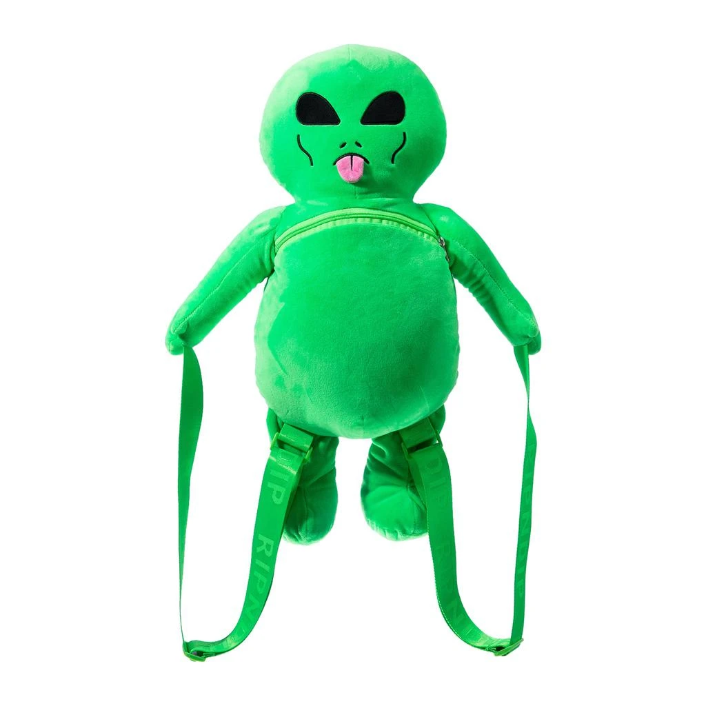 商品RIPNDIP|Lord Alien Plush Backpack (Green),价格¥267,第1张图片