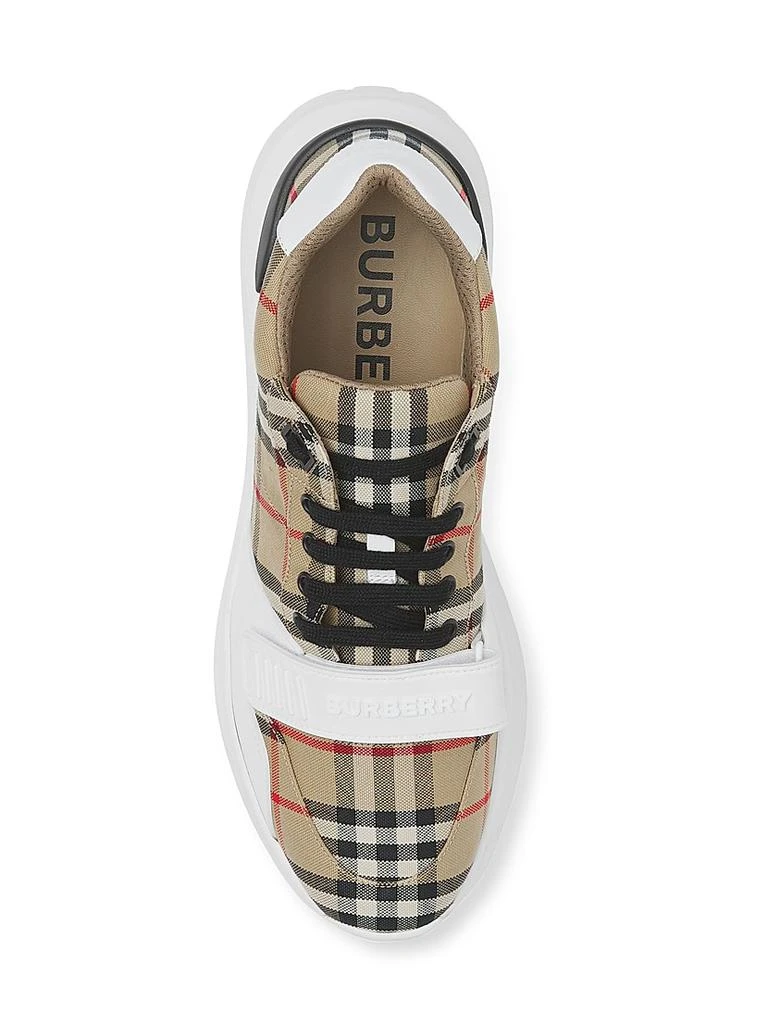 商品Burberry|New Ramsey Check Sneakers,价格¥6324,第5张图片详细描述