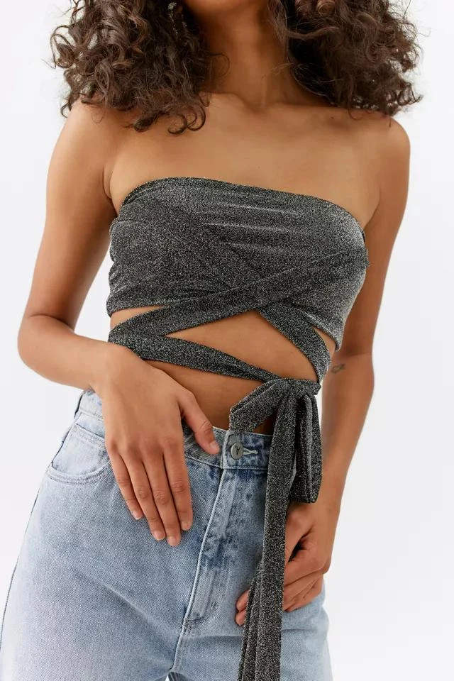 商品Urban Outfitters|UO Austin Sparkle Convertible Top,价格¥75,第4张图片详细描述