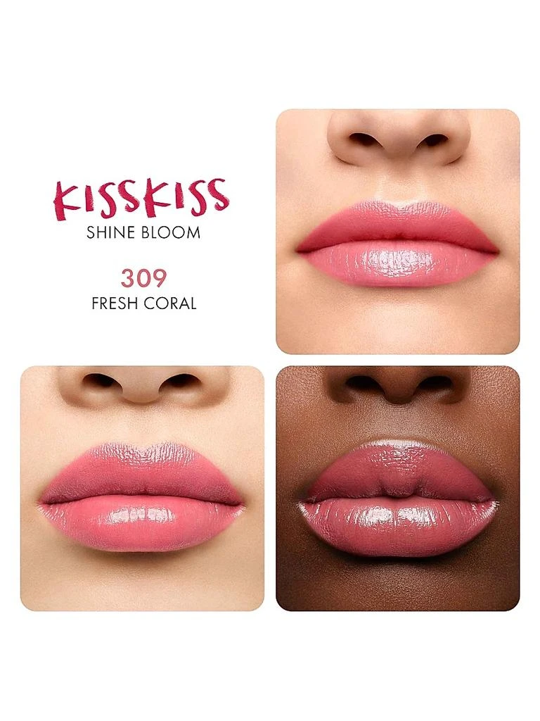 商品Guerlain|KissKiss Shine Bloom Lipstick Balm,价格¥458,第3张图片详细描述