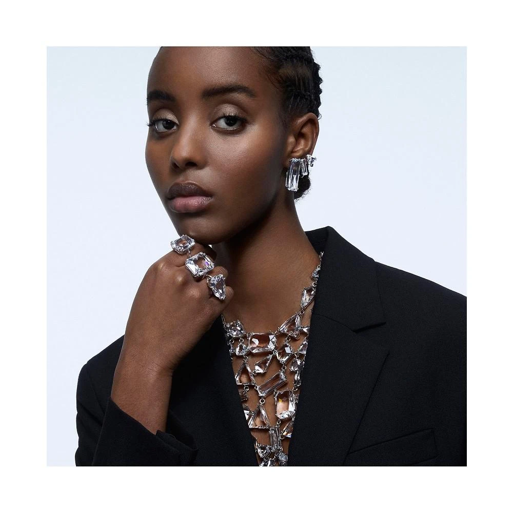 商品Swarovski|Mesmera 3-Pieces Baguette Cut Single Clip Earring,价格¥1228,第4张图片详细描述