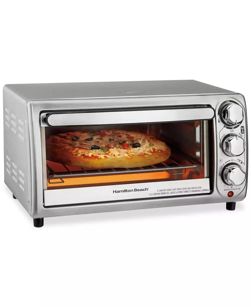 商品Hamilton Beach|4 Slice Toaster Oven,价格¥529,第1张图片