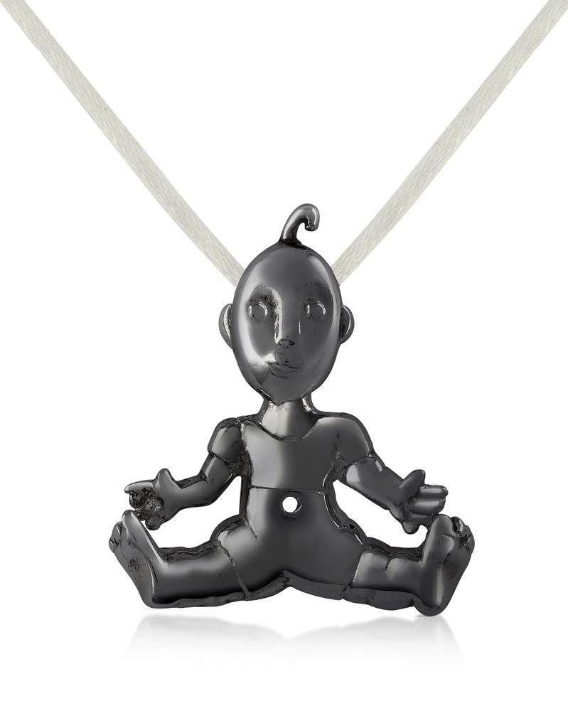 商品B. Paoletti 宝莱迪|I Mimmi - Black Stainlees Steel Baby Pendant,价格¥1120,第1张图片