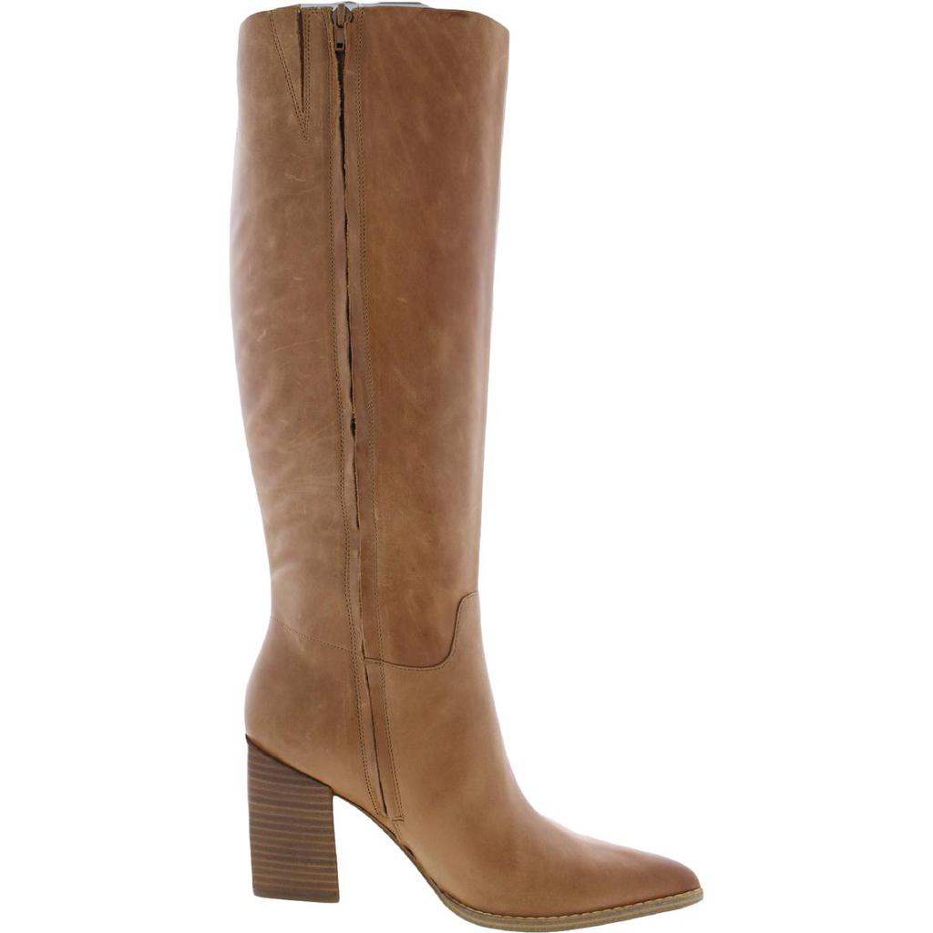 Nine West Womens Brixe Pointed Toe Leather Knee-High Boots商品第2张图片规格展示