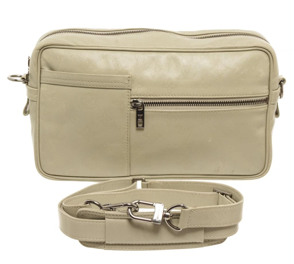 商品[二手商品] Louis Vuitton|Louis Vuitton White Monogram Defile Leather Irvington Shoulder Bag,价格¥5478,第2张图片详细描述