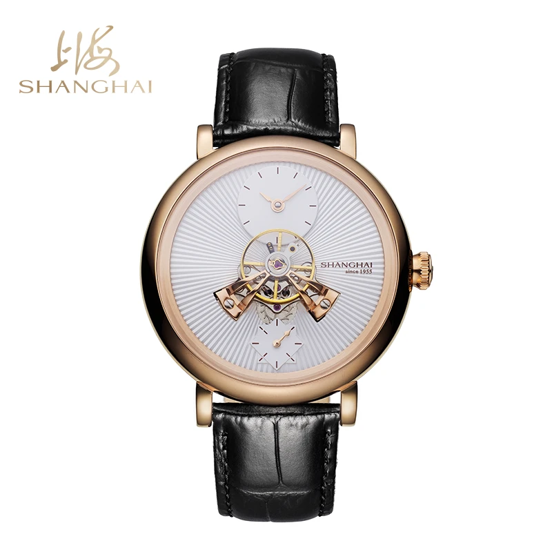 商品[国内直发] SHANGHAI WATCH| 大都会系列·穹境 自动上链机械男士腕表,价格¥3190,第1张图片