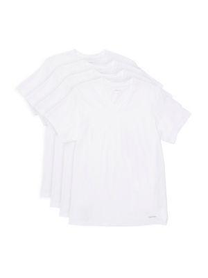 商品Calvin Klein|Classic Fit V-Neck T-Shirt,价格¥180,第1张图片