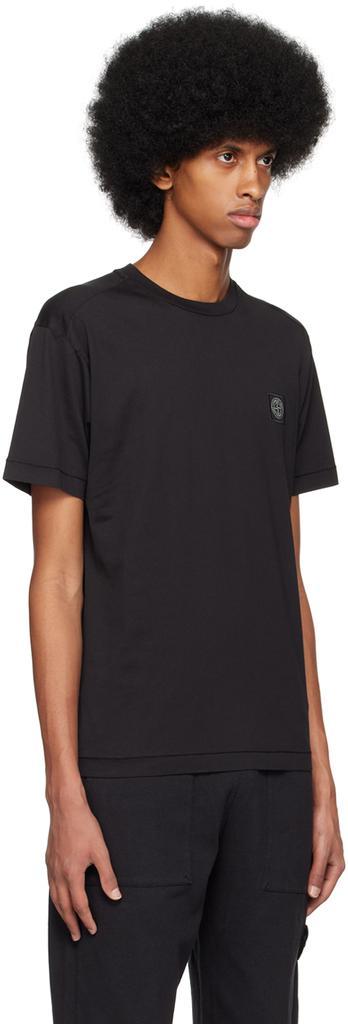 商品Stone Island|Black 20147 T-Shirt,价格¥954,第4张图片详细描述